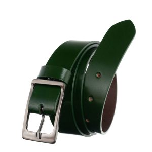 BADURA Women's Dark Green Leather Strap