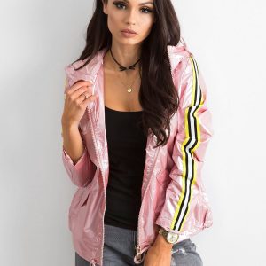 Pink Hooded Jacket