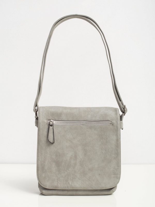 Grey Flip Messenger