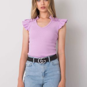 Marion Light Purple Blouse