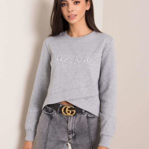 Grey sweatshirt Theo FOR FITNESS