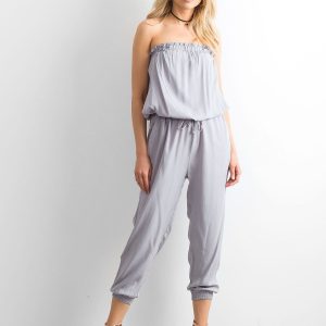 BY O LA LA Light grey jumpsuit