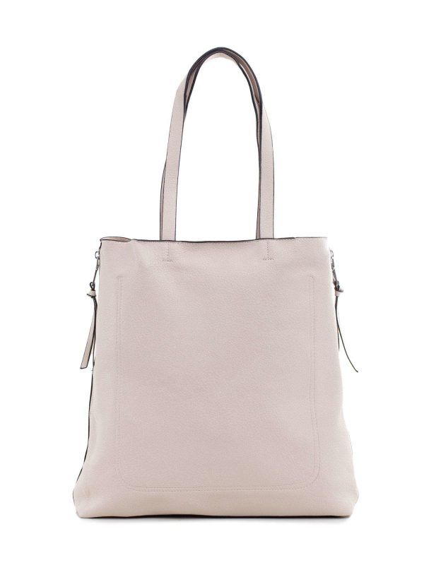 Light beige eco-leather bag