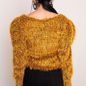 BSL mustard sweater