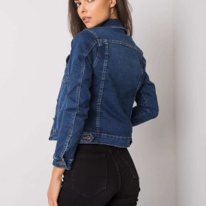 Aiesha Blue Short Women's Denim Jacket