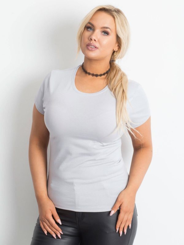 Grey Underworld Plus Size T-Shirt