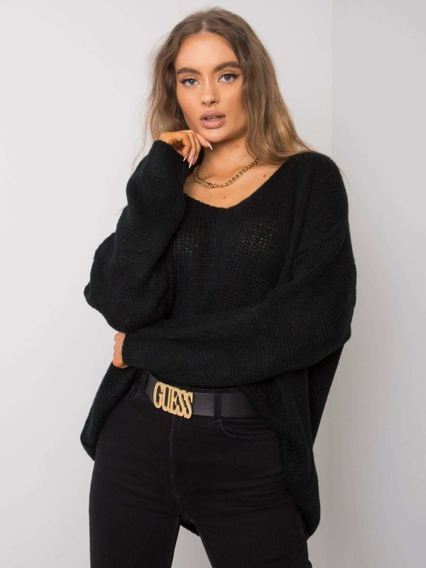 Black oversized sweater Stella OCH BELLA