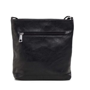 Black quilted bag