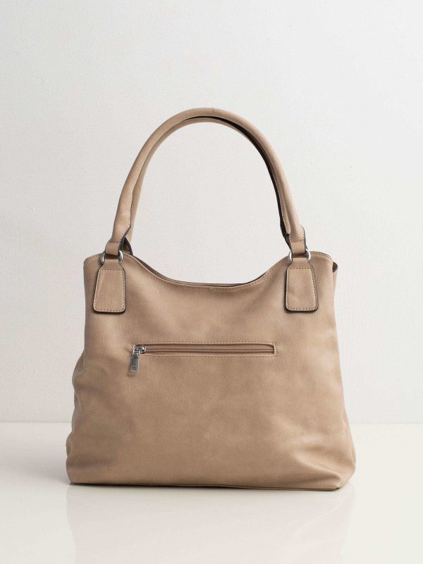 Beige Hobo Bag