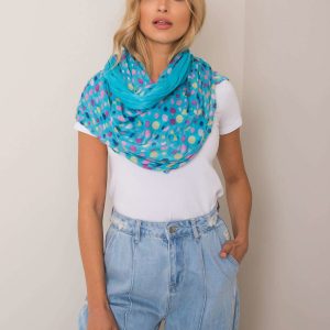 Blue dots scarf