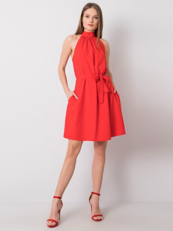 Red Valentina Cocktail Dress