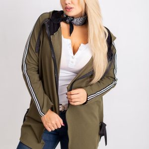 Khaki Hoodie Plus Size Hoodie