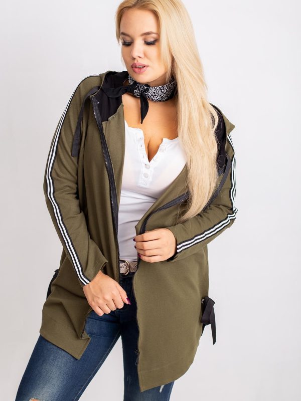 Khaki Hoodie Plus Size Hoodie