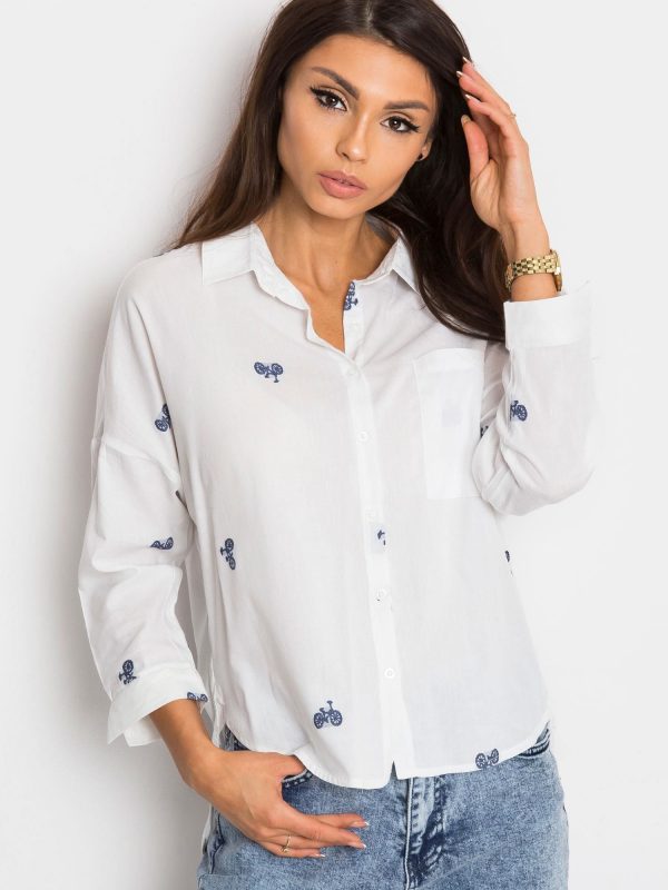 RUE PARIS White Prince Shirt