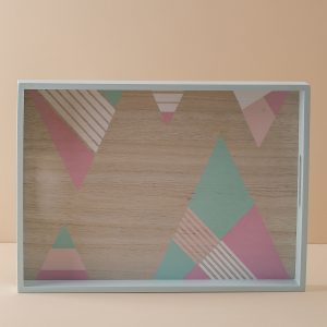 Mint Wooden Tray