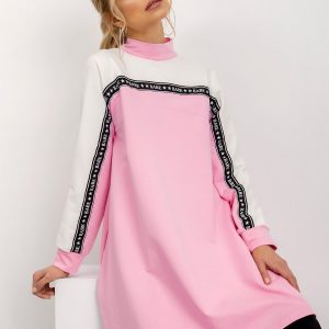 Pink and White Team Dress