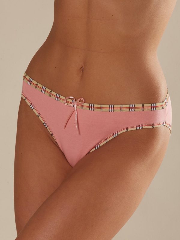 Women's salmon panties