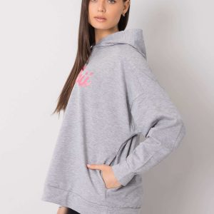 Grey Edna Hoodie