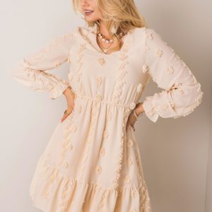 Beige dress Annika RUE PARIS