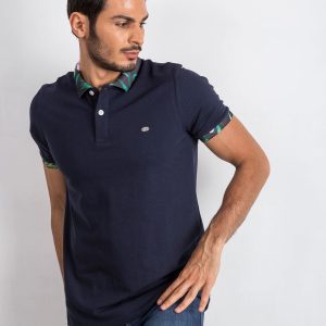 Navy Blue Men's Polo Shirt Sour