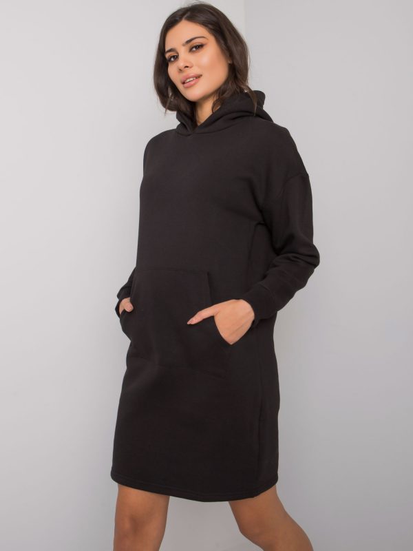 Black sweatshirt dress Boston SUBLEVEL