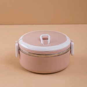 Dirty pink lunch box