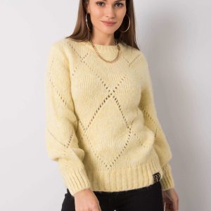 Light yellow sweater by Adalyn RUE PARIS