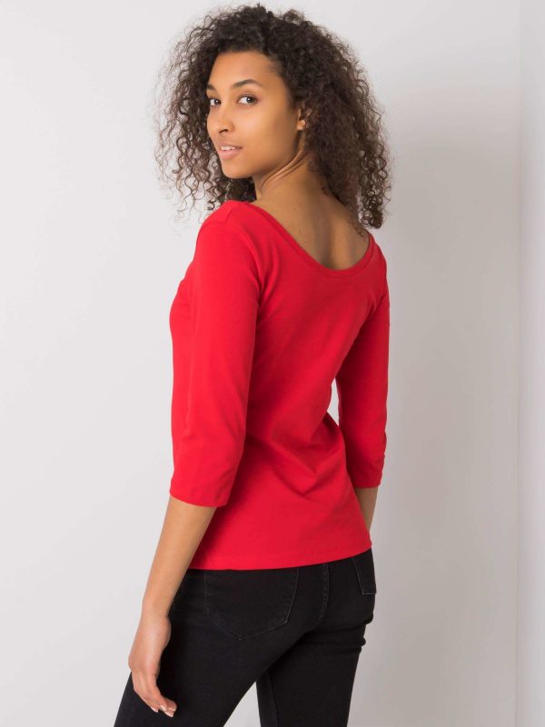 Red blouse Bernice RUE PARIS