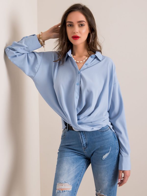 Blue shirt Adrienne RUE PARIS