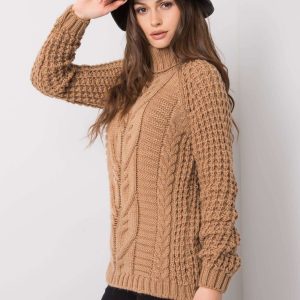 Colleen camel sweater