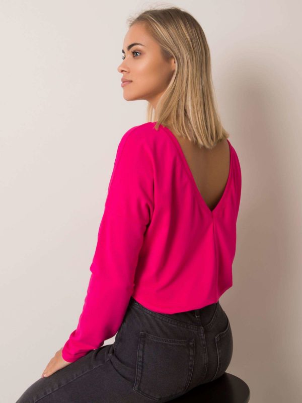 Fuchsia blouse Larissa