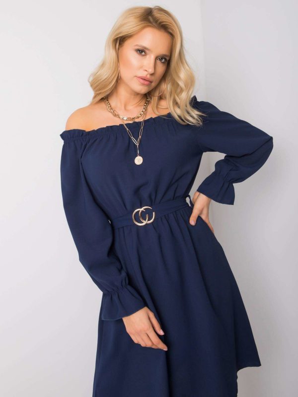 Navy blue dress Vianna