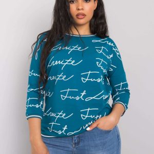 Julissa plus size sea blouse