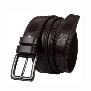 Brown Mens Leather Strap With Buckle