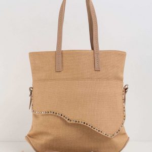 Beige Women's Shoulder Handbag