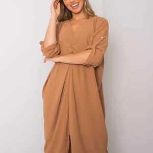 Dorsey Camel Loose Dress