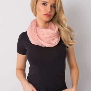 Dirty pink pea scarf