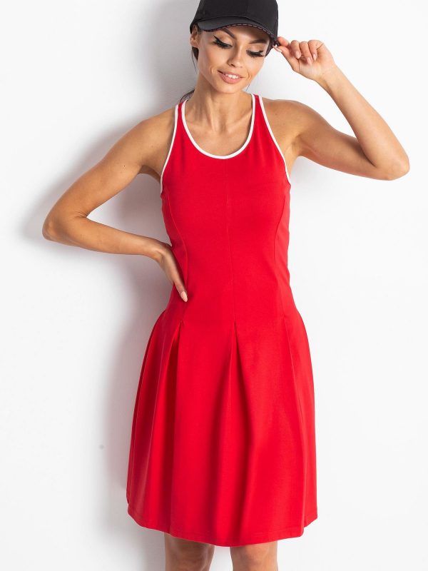 Red Sportswear Dress