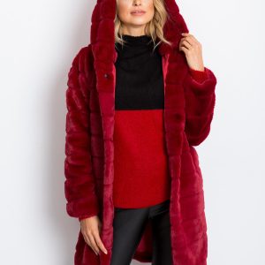 Burgundy Escape Coat