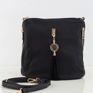 Black Tassel Handbag