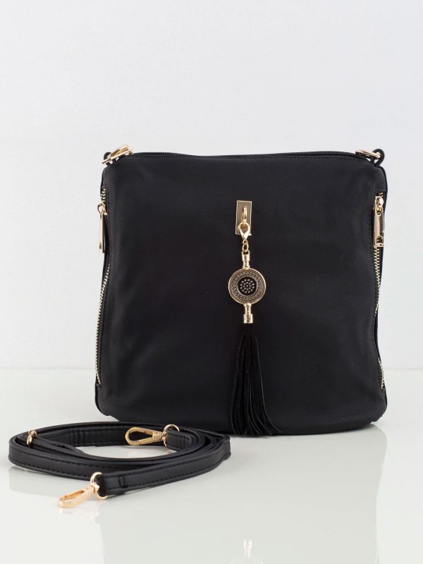 Black Tassel Handbag