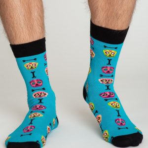 Men's turquoise socks