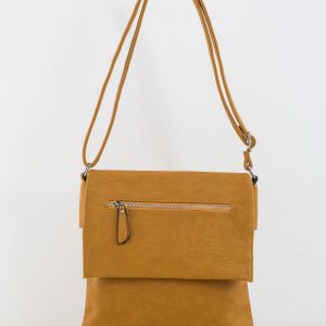 Mustard Eco Leather Messenger