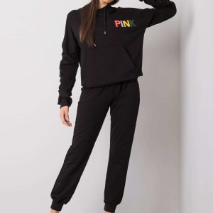 Black sweatsuit set Nichelle