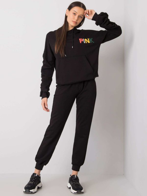 Black sweatsuit set Nichelle