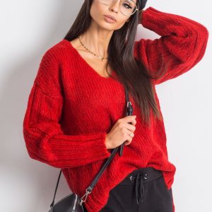 RUE PARIS Red Sweater Gift