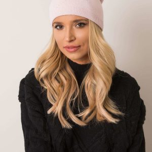 Pale pink beanie RUE PARIS