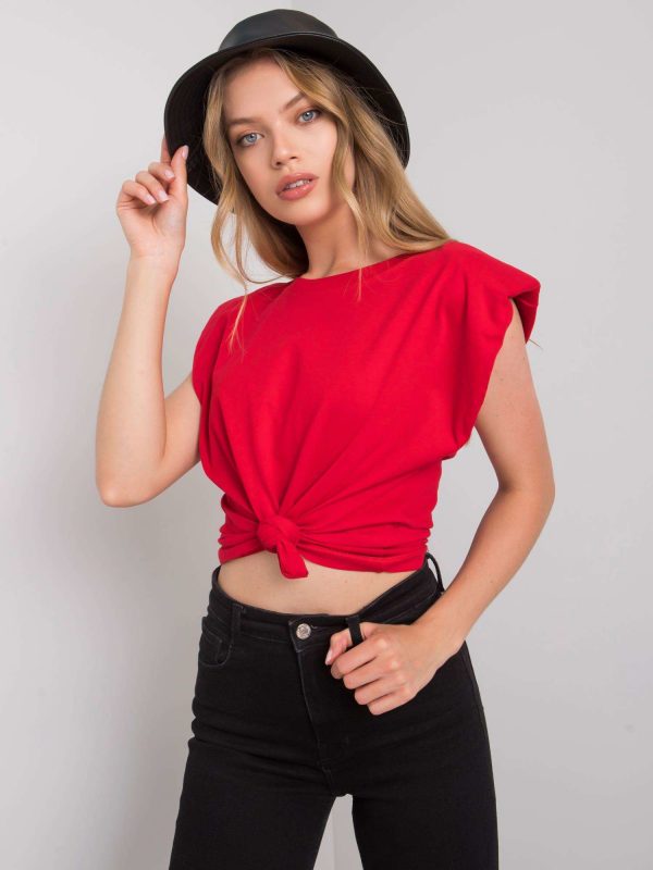 Red Endless Cotton T-Shirt