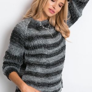 Grey and black Emmah sweater