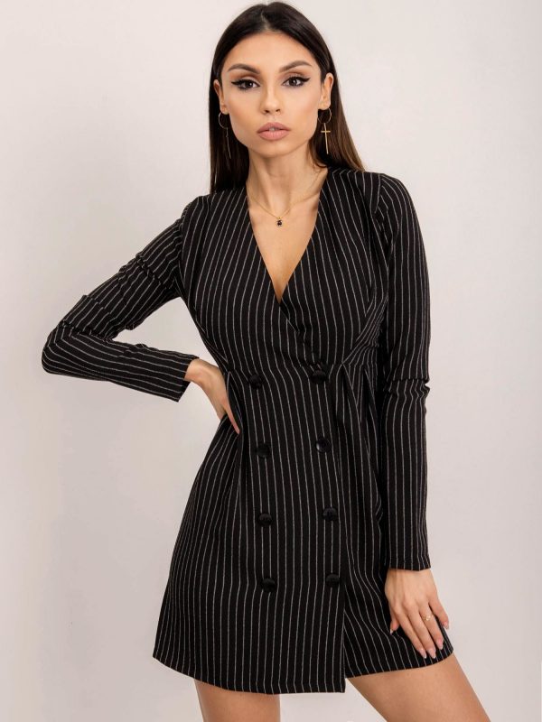 BSL Black Striped Dress